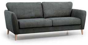 Antracytowoszara sofa Scandic Oslo, 206 cm