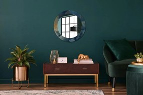 Lustro dekoracyjne okrągłe Marmur onyx