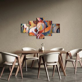 Obraz - Muzyczny abstrakt (125x70 cm)