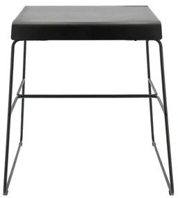 Czarny metalowy stół 58x75 cm A-Café – Zone