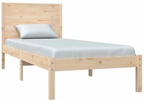 Pojedyncze łóżko z naturalnej sosny 90x200 - Sangriv 3X