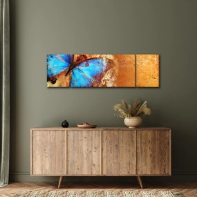 Obraz - Niebieski motyl (170x50 cm)