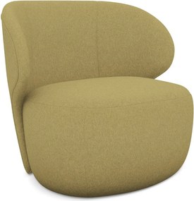 Musztardowy fotel Kama – Makamii