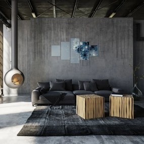 Obraz - Delikatne kwiaty (125x70 cm)