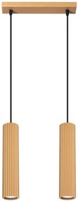 Wisząca podwójna złota lampa - 20X D297 C1-W91