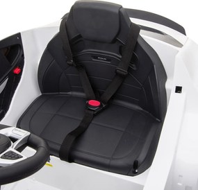Mercedes-Benz Elektryczny Samochód Dla Dzieci Z Pilotem MP3 Bezpieczny Dla 3-8 Lat Dostępny w Czarnym i Białym | Aosom PL