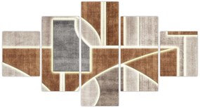 Obraz - Kształty (125x70 cm)