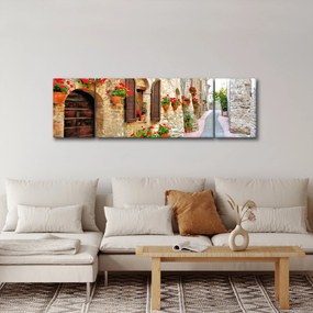 Obraz - Malownicza włoska aleja (170x50 cm)
