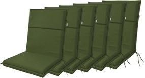 Doppler LIFE 5351 niski - zestaw 6 szt. zestaw 6 szt. poduszek na krzesło z niskim oparciem