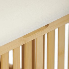 Taboret z miejscem do przechowywania B066 NAT, bambus