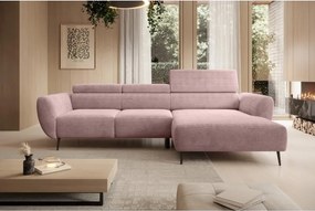 Narożnik ALISSON S/MINI Prawostronny wolnostojąca w tkaninie POSO 60 WERSAL