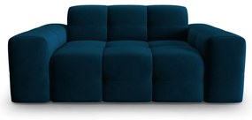 Ciemnoniebieska aksamitna sofa 156 cm Kendal – Micadoni Home