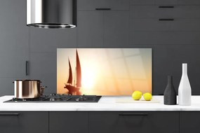 Panel nad blat kuchenny Rejs o Zachodzie Słońca