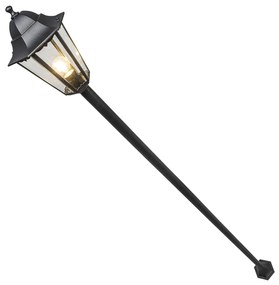 Zewnetrzna Klasyczna stojąca lampa zewnętrzna czarna 170 cm IP44 - Nowy Orlean Rustykalny / Vintage Oswietlenie zewnetrzne