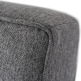 Sofa z Funkcją Spania MALTA Wersalka Rozkładana Dwuosobowa Szara Nowoczesna do Salonu