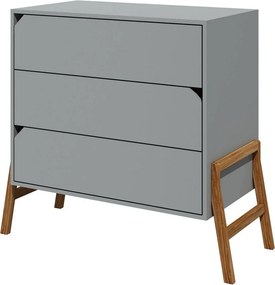 Komoda dziecięca z 3 szufladami Lotta Grey