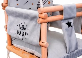 Huśtawka wisząca dla dzieci Taurus 3w1 - łabędź