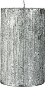 Świeca okrągła w gwiazdki, rozmiar L, 12 cm