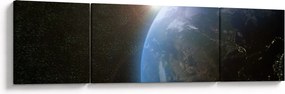 Obraz Ziemi z kosmosu (170x50 cm)