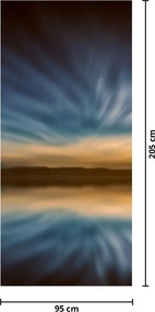 Fototapeta na drzwi - Latarnia morska na morzu (95x205cm)