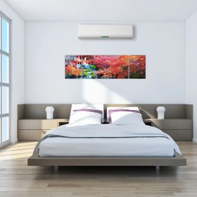 Obraz - Orientalny krajobraz (170x50 cm)