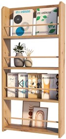 Otwarty regał na książki dąb artisan W8-E33