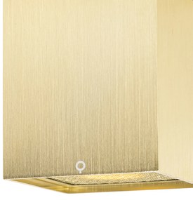 Designerski reflektor złoty - Qubo HoneyDesignerski Oswietlenie wewnetrzne