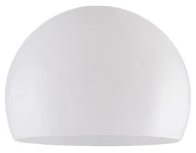 Klosz okrągły 30/22 biały opal - Globe Retro