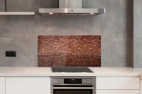 Szklany Panel Kamień cegła mur