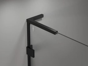 Mexen Lunar L parawan nawannowy 1-skrzydłowy 50 x 150 cm, transparent, czarny - 897L-050-000-70-00