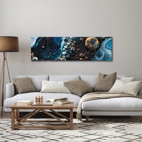 Obraz - Krople atramentu (170x50 cm)