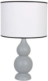 Szara lampka stołowa skandynawska - S223 A8-S24