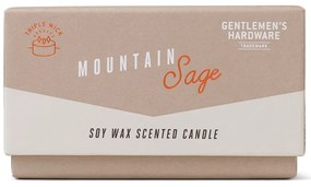 Zapachowa sojowa świeca czas palenia 40 h Mountain Sage – Gentlemen's Hardware