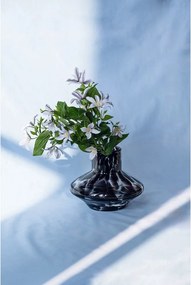 Brązowy szklany ręcznie wykonany wazon (wysokość 28 cm) Glom – noo.ma