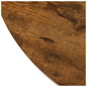Stół Okrągły Rozkładany LUKAS 100-250 cm Dąb Rustykalny Nowoczesny Loft