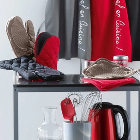 Bawełniano-silikonowa rękawica kuchenna Cuistot – douceur d'intérieur