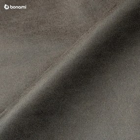Ciemnobrązowy fotel ze sztucznej skóry Scandic Rate