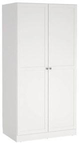 Biała szafa 99x200x62 cm Billund – Tvilum
