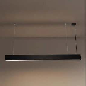 Lampa wisząca LED na przewodzie LED/55W/230V 3000/4000/6500K 120 cm czarna