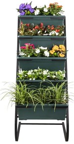 Metalowy kwietnik (wysokość 130 cm) – Floriane Garden