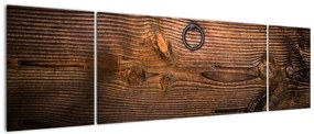 Obraz tekstury drewna (170x50 cm)