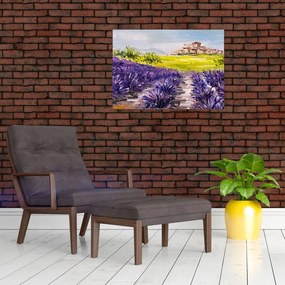 Obraz - Prowansja, Francja, malarstwo olejne (70x50 cm)