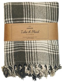 Koc piknikowy TAKE A PLAID 160x160 cm, zielony