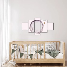 Obraz - Fioletowy minimalizm N⁰4 (125x70 cm)