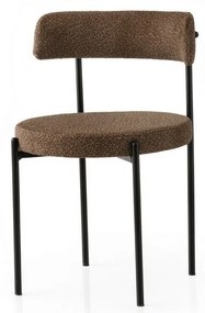 Zestaw krzeseł do jadalni Gini Brown and Black, 2szt.