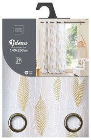 Zasłona w beżowo-złotym kolorze 140x260 cm Kim – douceur d'intérieur