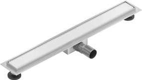 Mexen Flat MGW odpływ liniowy 70 cm, białe szkło - 1027070-15