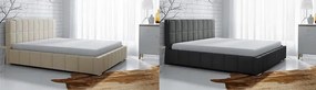 Łóżko tapicerowane Acent 3X 180x200 - 44 kolory