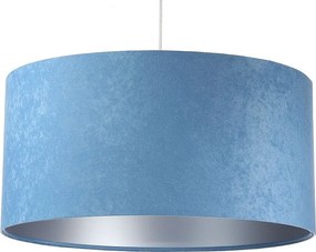 Lampa wisząca HOME 50 błękitna/srebrna