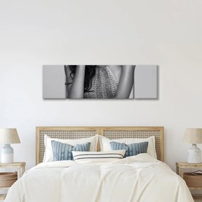 Obraz - Siedząca kobieta (170x50 cm)
